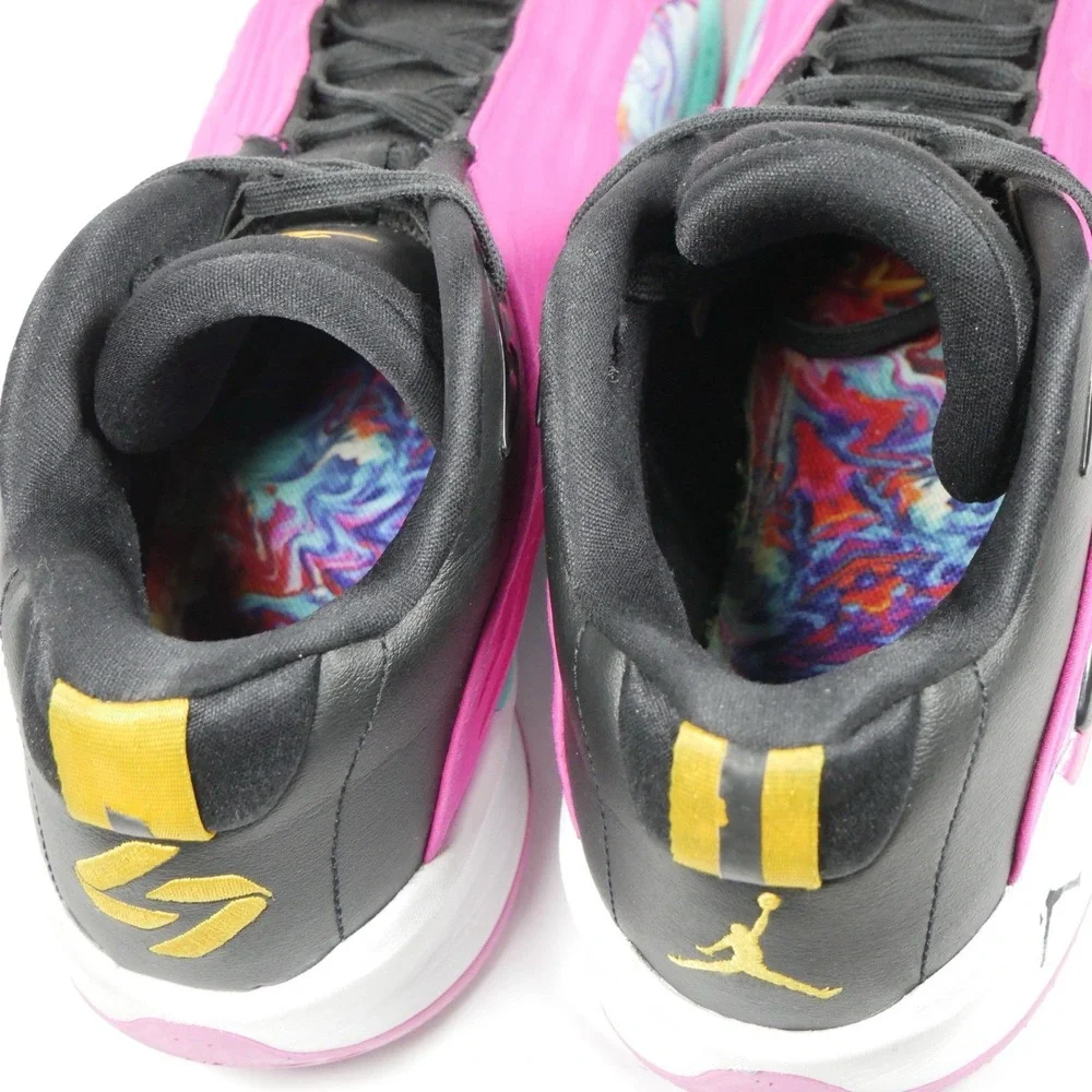 Jordan‎ Luka 2 The Pitch Hyper Pink Black Citrus Basketball Shoes DX883 Mens 12